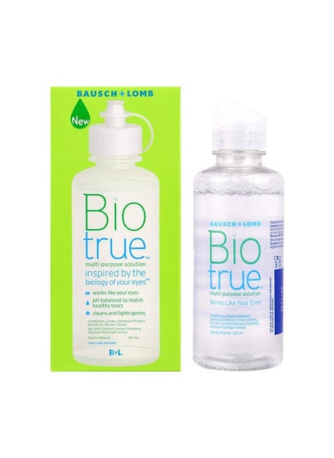 Bio True Multi Purpose Lens Solution 120ml