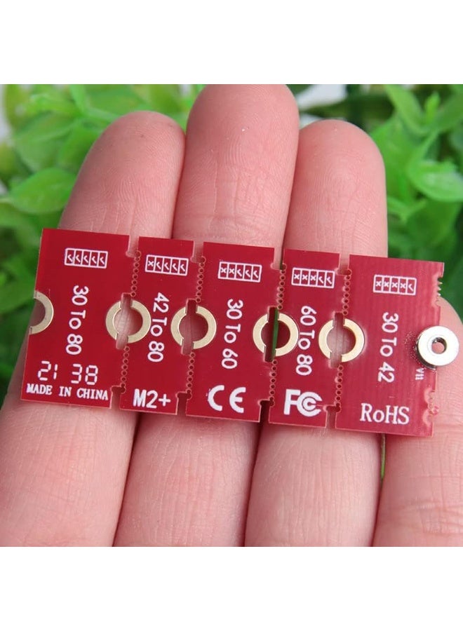 جيي 1 قطعة M.2 NGFF NVMe SSD 2230 2242 2260 2280 قابس تمديد الطول حامل لوحة - Image 3