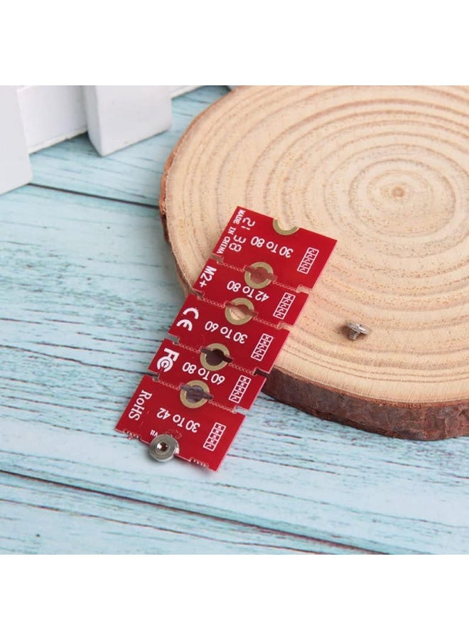 جيي 1 قطعة M.2 NGFF NVMe SSD 2230 2242 2260 2280 قابس تمديد الطول حامل لوحة - Image 4