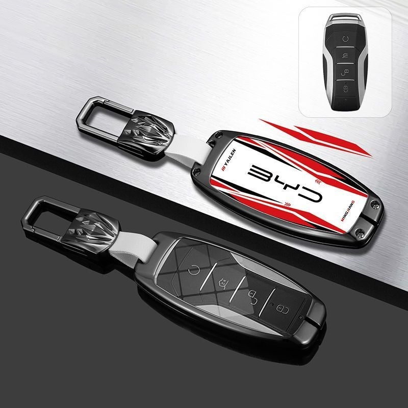 BYD Han Key Cover for 2023 Models - Compatible with Dolphin, Seagull, Song Pro, Yuan Plus, Tang, Qin Plus DMi, EV & Car Accessories - Image 1