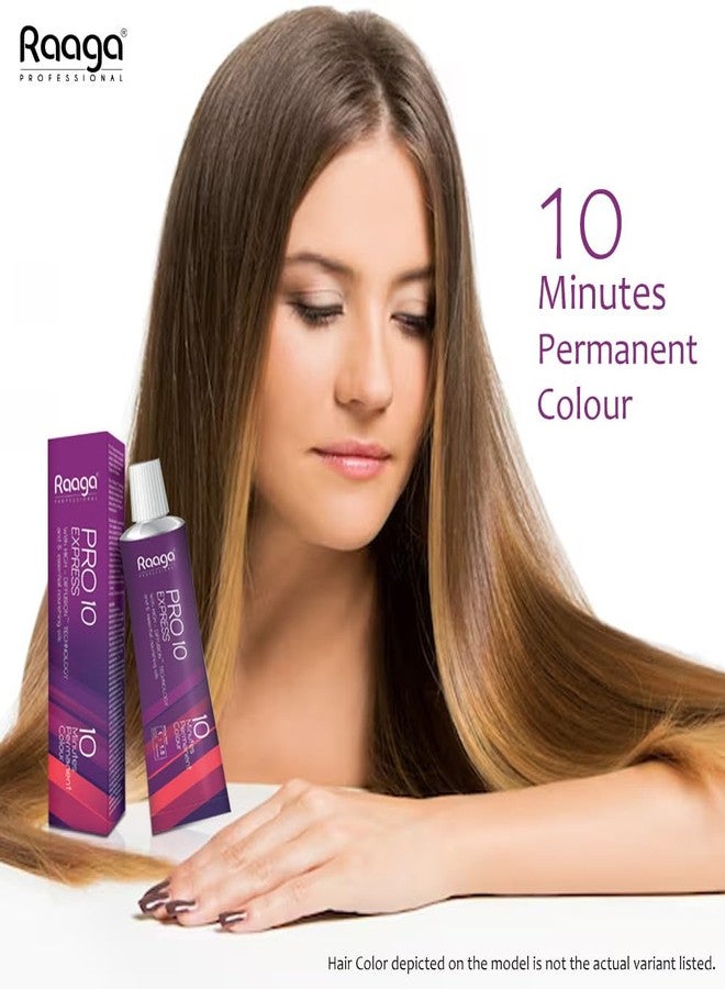 Raaga Professional Pro 10 Express Permanent Hair Colour, Instense Dark Brown, 3.00, 90g - Image 4