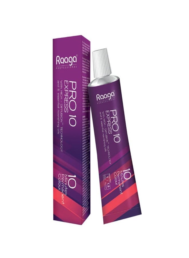 Raaga Professional Pro 10 Express Permanent Hair Colour, Instense Dark Brown, 3.00, 90g - Image 1