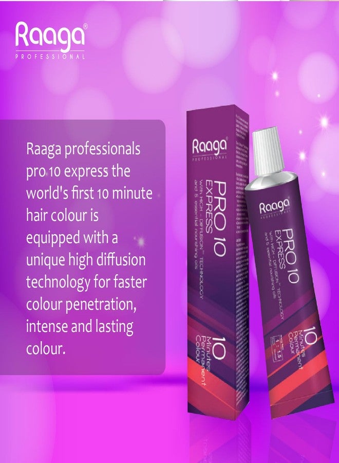 Raaga Professional Pro 10 Express Permanent Hair Colour, Instense Dark Brown, 3.00, 90g - Image 3