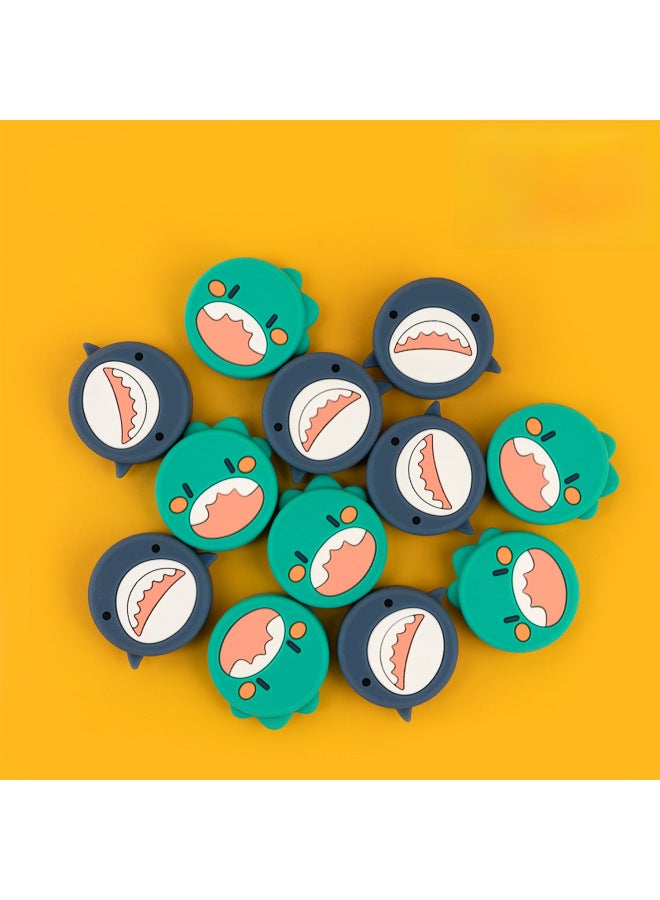 PS5 Accessories PS5/Switch Pro Gamepad Rocker Cover Silicone Rocker Cover Cross Border-Product Color:PS4/PS5/NSPro Frozen Bear - Image 3