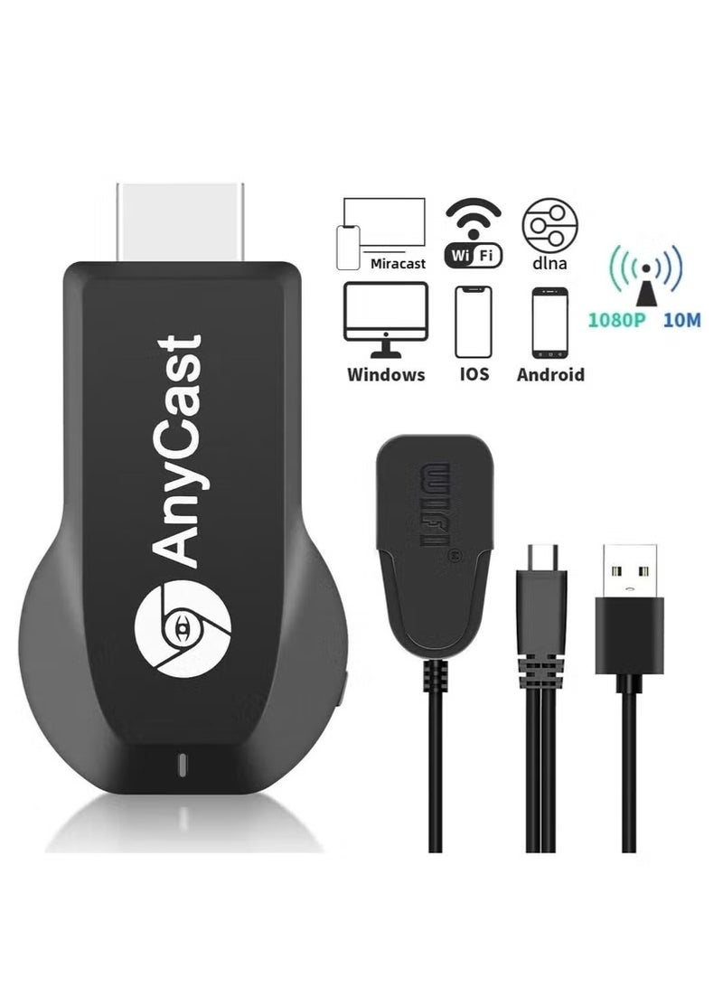Any-Cast HDMI WiFi 1080P Mobile Screen Mirroring Receiver Dongle to TV/Projector Receiver for Android/Mac/iOS Windows - Image 1