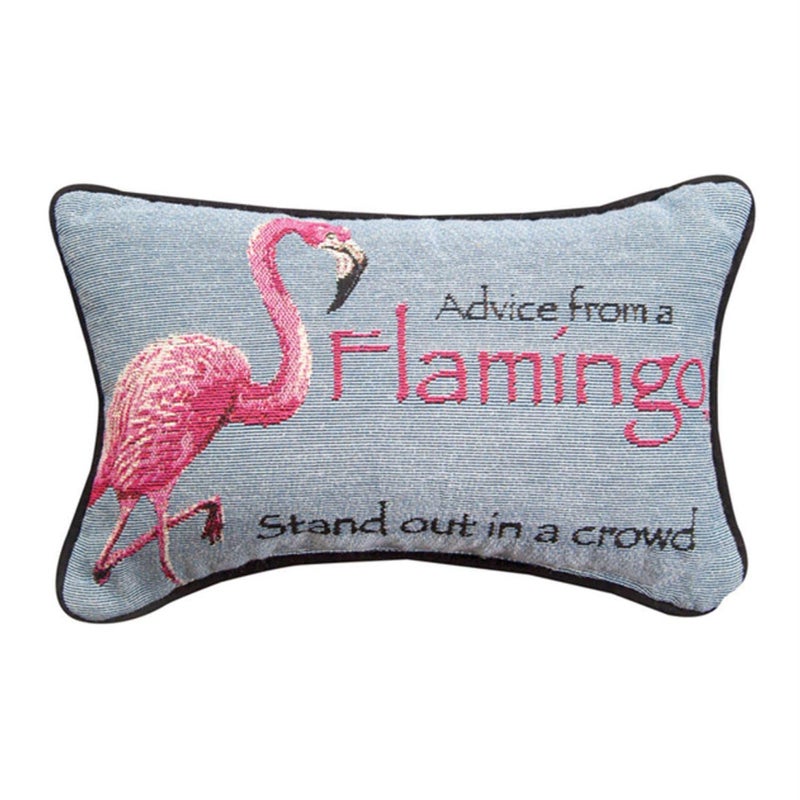 Manual Woodworkers Advice From a Flamingo Reversible 125 x 85 Inch Woven Decorative Throw Pillow