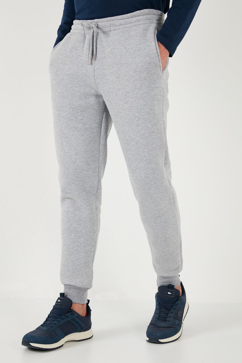 Buratti Cotton Regular Fit Normal Waist Pocket Sweatpants Men's Sweatpants 5908060  - Image 1