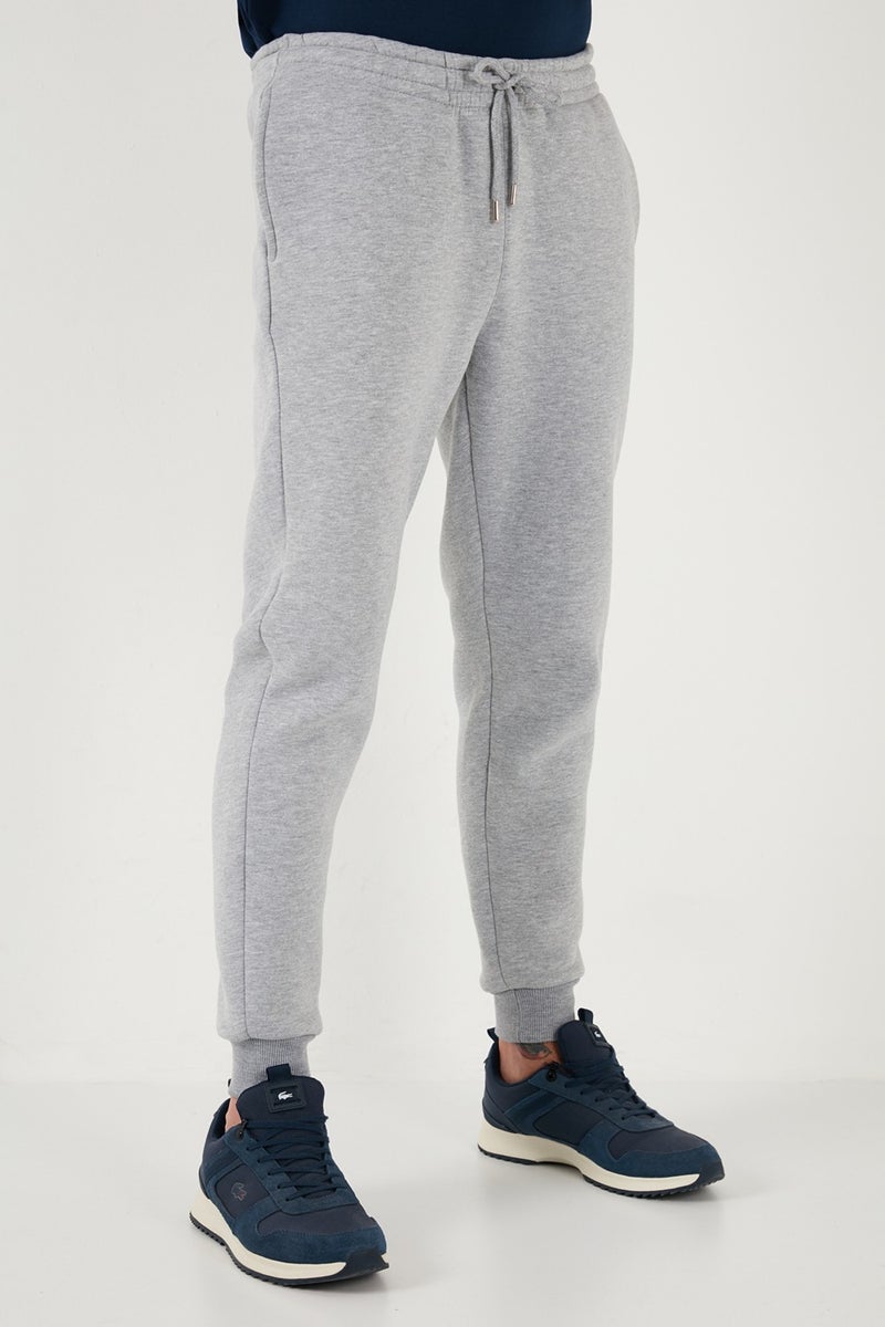 Buratti Cotton Regular Fit Normal Waist Pocket Sweatpants Men's Sweatpants 5908060  - Image 5