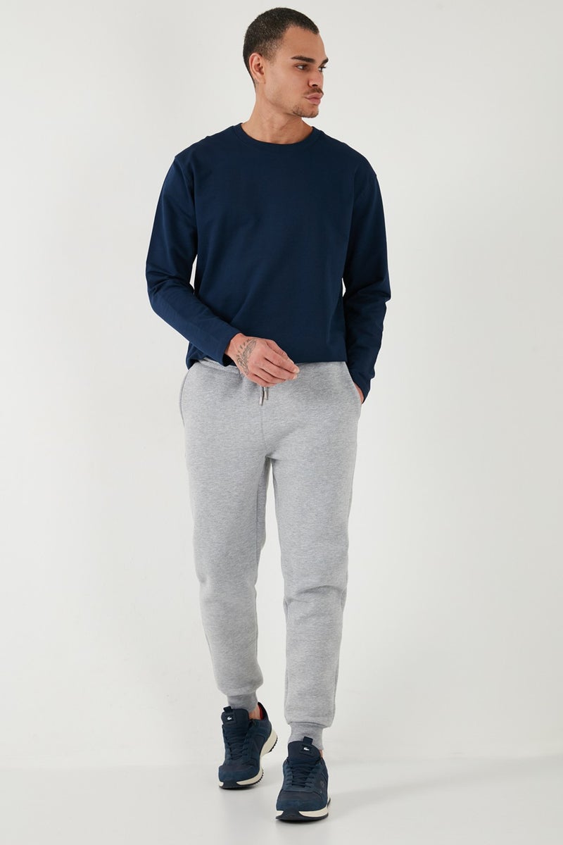 Buratti Cotton Regular Fit Normal Waist Pocket Sweatpants Men's Sweatpants 5908060  - Image 2