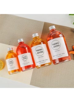 FUFU FUFU 12pcs 150ml empty juice bottle glass milk beverage bottle party drink shop  - Image 5