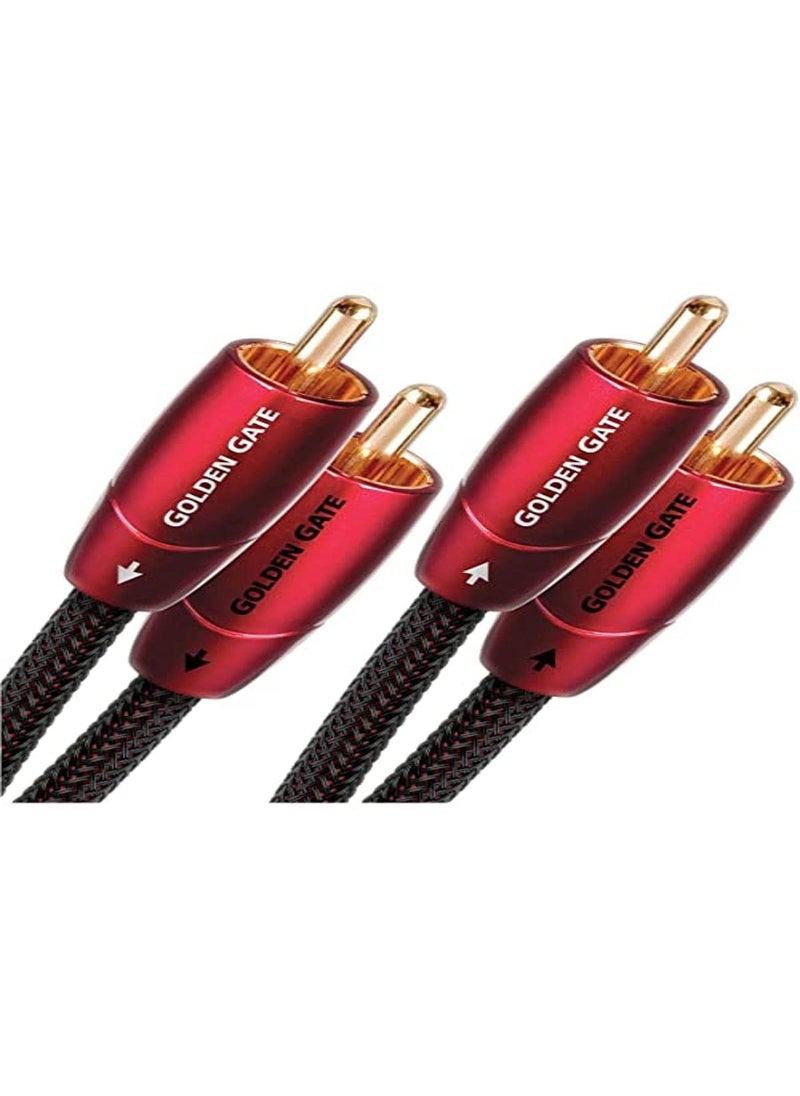 AudioQuest AudioQuest Golden GATE 2 x Phono Plug to 2 X Phono Plug 