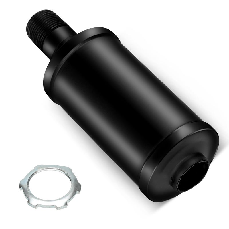 FVRITO Exhaust Muffler Silencer for Predator 196cc 212cc 301cc 420cc Coleman CT200u Trail 200 BT200x CT100u CC100x Go Kart Mini Bike Massimo Baja MB200 KT196 GX160 GX200 Clone 65hp Engine Parts Black