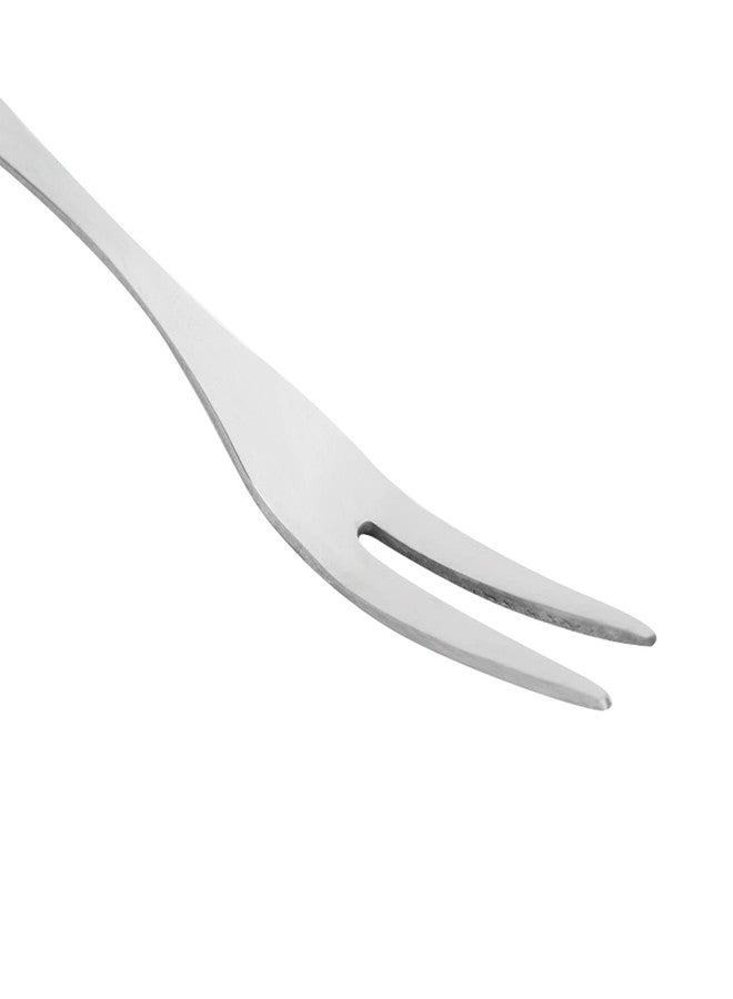 RASTKY Elegant Stainless Steel Fruit Forks Set of 20 for Desserts and Cakes, Long Sleeved Forks for Home and Parties - Image 4