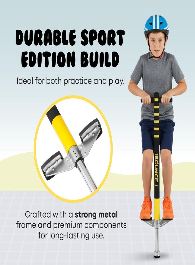 New Bounce Pogo Stick for Kids - Pogo Sticks, 40 to 80 Lbs - Sport Edition, Quality, Easy Grip, PogoStick for Hours of Wholesome Fun - Image 4