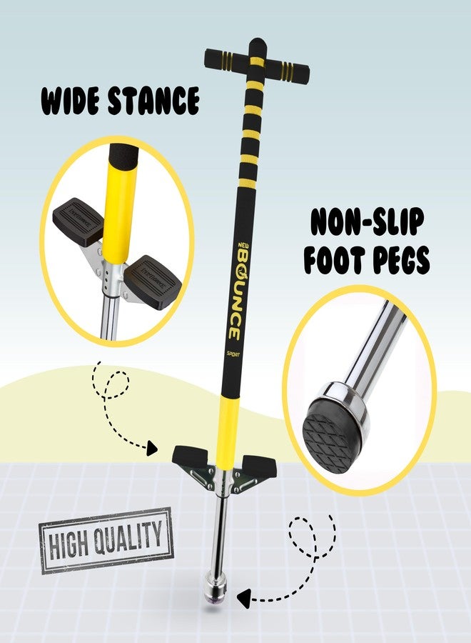 New Bounce Pogo Stick for Kids - Pogo Sticks, 40 to 80 Lbs - Sport Edition, Quality, Easy Grip, PogoStick for Hours of Wholesome Fun - Image 2