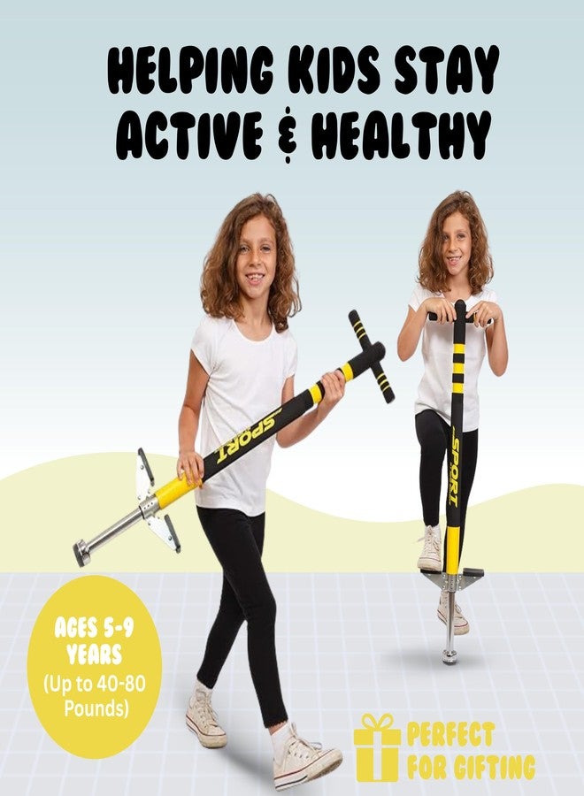 New Bounce Pogo Stick for Kids - Pogo Sticks, 40 to 80 Lbs - Sport Edition, Quality, Easy Grip, PogoStick for Hours of Wholesome Fun - Image 5