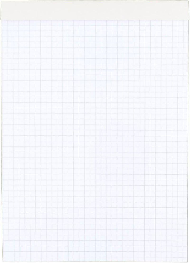 Cambridge Mead Stiff-Back Planning Pad, Quad Ruled, 8.5 x 11 Inches, White, 80 Sheets - Image 5