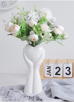 Ceramic Vase, Flower Vase for Modern Table Shelf Home Decor, Fit Fireplace Bedroom Kitchen Living Room Centerpieces Office Desk - pzsku/Z65857FC556186AC924DAZ/45/_/1666615495/59a11b8c-74e7-440d-a8f9-a4569ff9eaa9