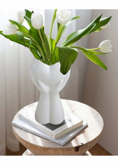 Ceramic Vase, Flower Vase for Modern Table Shelf Home Decor, Fit Fireplace Bedroom Kitchen Living Room Centerpieces Office Desk - pzsku/Z65857FC556186AC924DAZ/45/_/1666615495/e6feafc2-be5a-4d78-bf53-0130a028bf1c