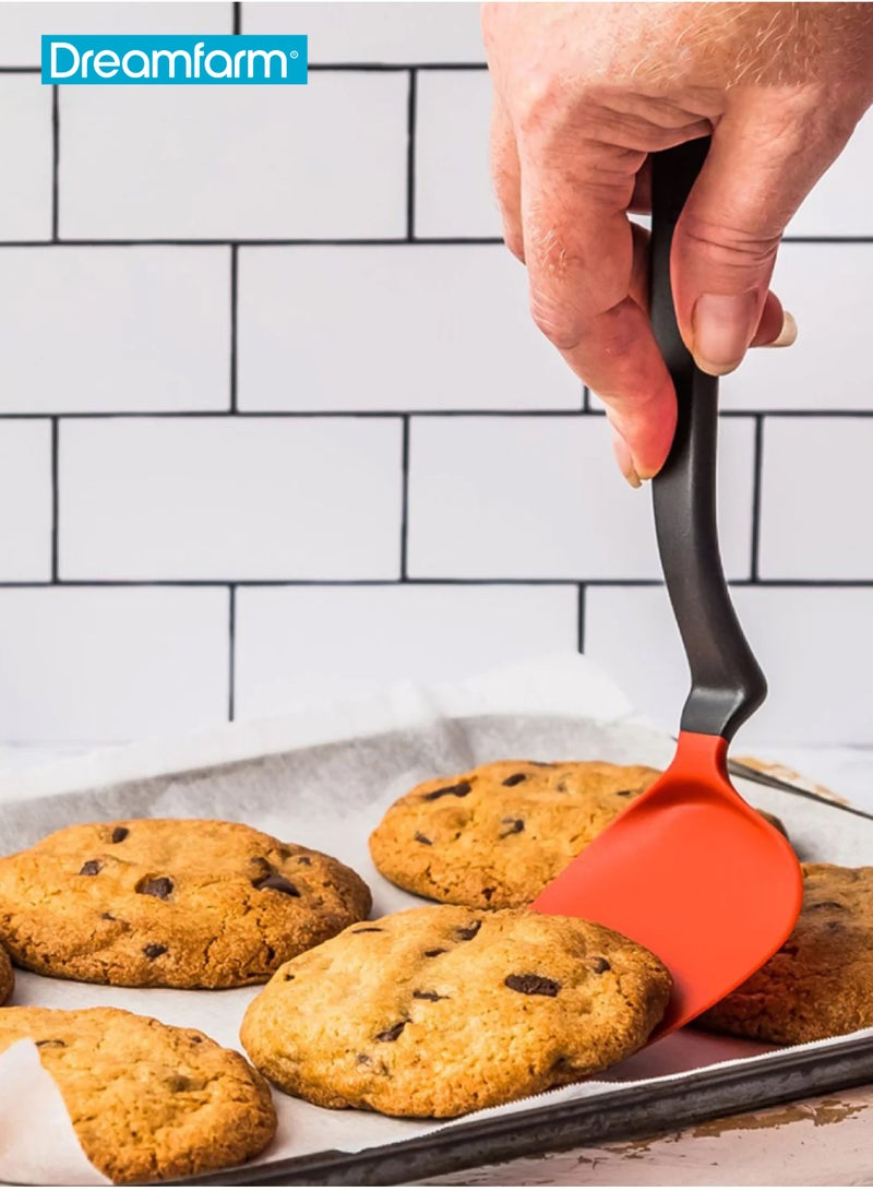 Dreamfarm Silicone BBQ Basting Brush with Scoop Reservoir | Heat Resistant to 260°C | Non-Drip & Non-Scratch Grill Sauce Brush | Long Handle for Safe Grilling | 42 x 9 x 4.2 cm - Image 2