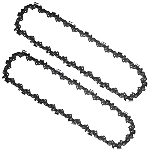 Opuladuo 2PC 8" Pruning Saw Chain for 3004-20 Chainsaw, 8 Inch Replacement Chain for HATCHET 3004-20 Pruning Saw - Image 1