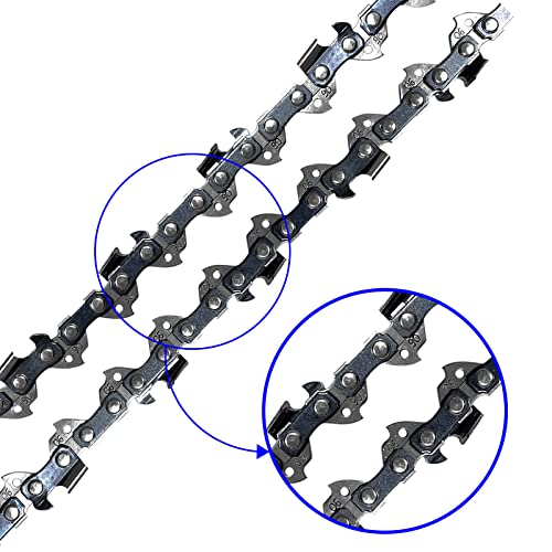 Opuladuo 2PC 8" Pruning Saw Chain for 3004-20 Chainsaw, 8 Inch Replacement Chain for HATCHET 3004-20 Pruning Saw - Image 4