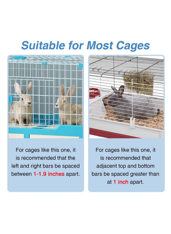 كاثسون زجاجة مياه للأرانب سعة 17 أونصة، نافورة مياه معلقة على شكل أرنب، موزع مياه أوتوماتيكي لخنزير غينيا، وحدة تغذية شرب بدون تسرب للأرانب والشنشيلة والهامستر والقطط والكلاب والحيوانات الصغيرة (رمادي) - Image 2