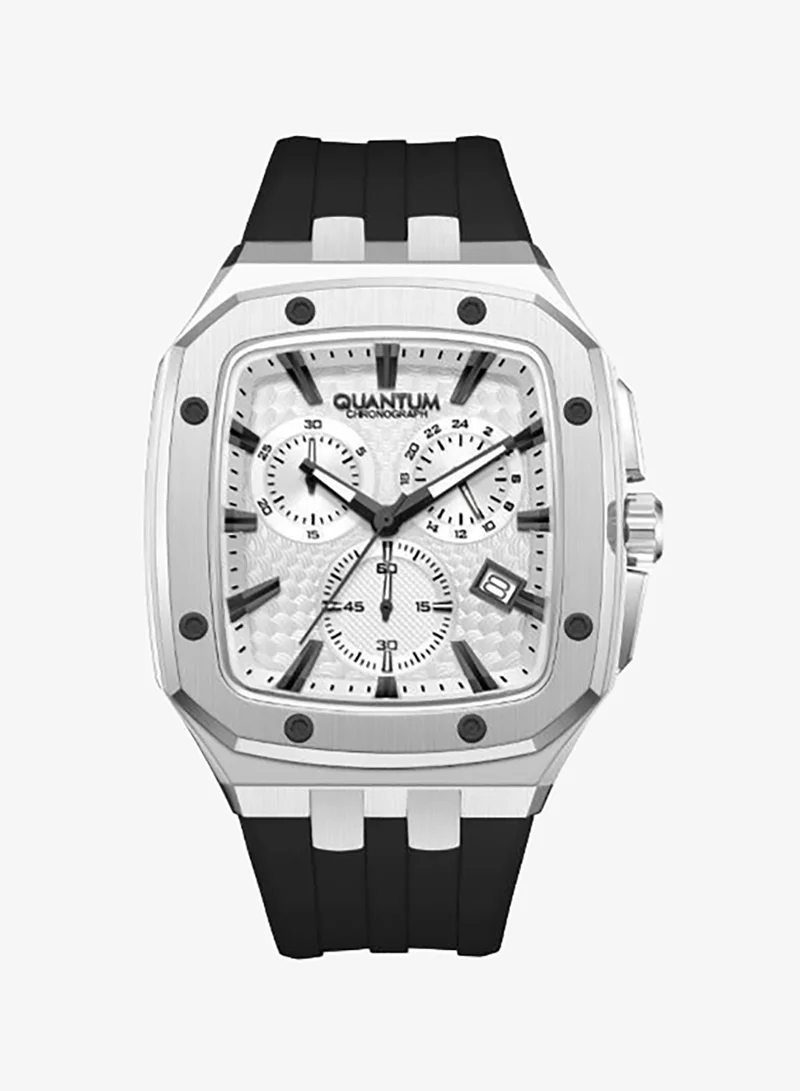 Quantum Men's Silicone Analog Watch HNG1033.331 - 44 mm