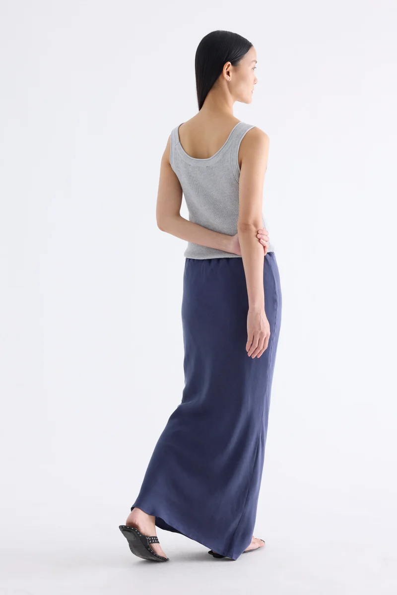The Editor's Market Tove Drawstring Bias Skirt