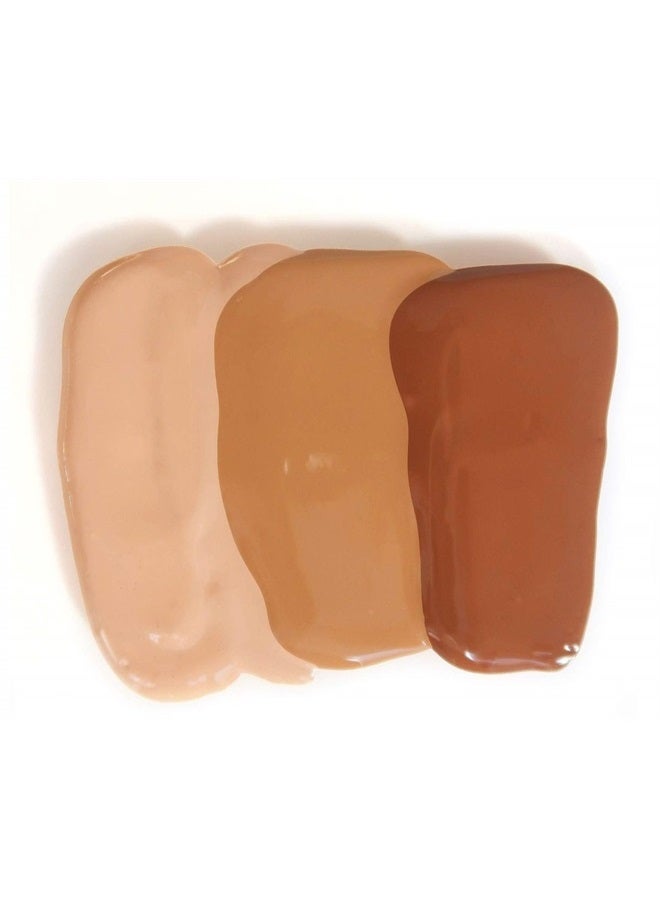 Wander Beauty Nude Illusion Liquid Foundation - Golden Medium - Medium to Full Coverage Foundation with Niacinamide & Lotus Extract - Natural Skin Finish - Blurs, Conceals & Contours - Travel-Friendly Tube  - Image 2
