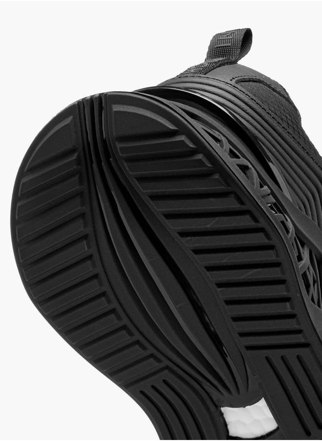 DUCHINI Men's Monotone Sneakers with Lace-Up Closure  - Image 5