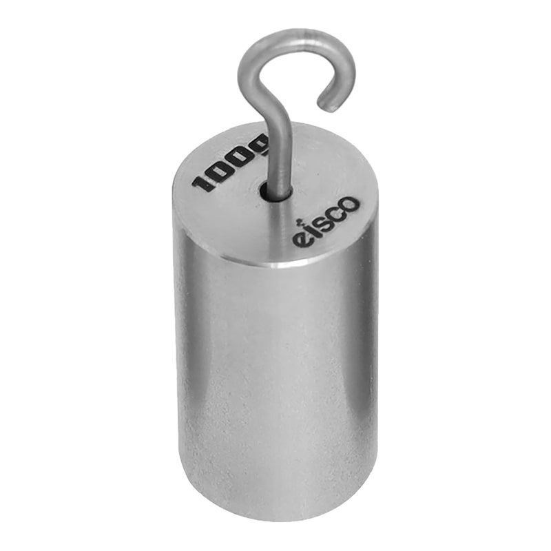 EISCO Labs Double Hooked Weight Stainless Steel 100 Grams (0.22 Lbs) - Image 1