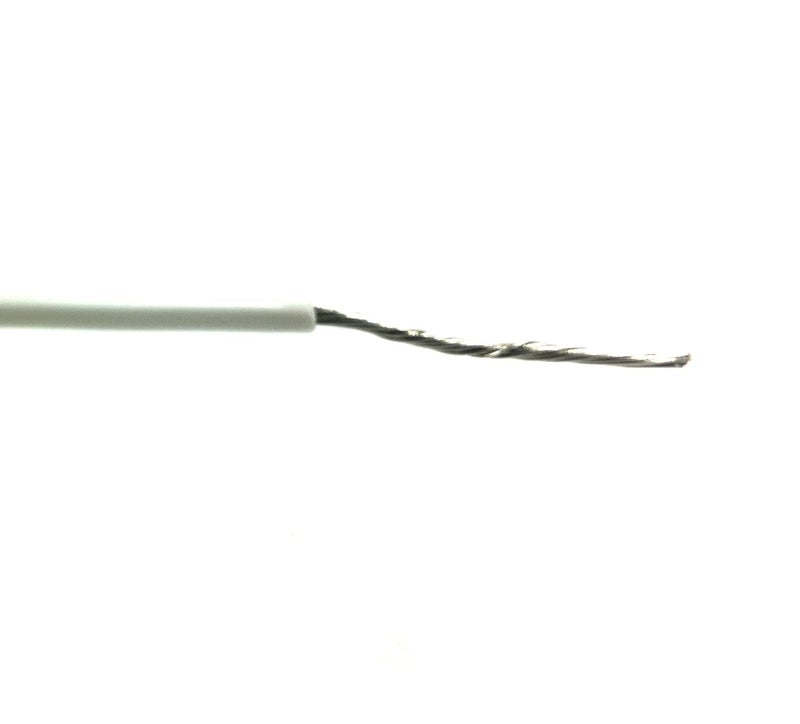 INVENTO 3mtr 20 AWG 05 sqmm 15A Tinned Copper PVC Wire Flexible White Cable 17mm Dia High Temperature for DIY - Image 3