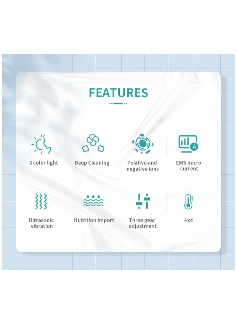 Neck Face Beauty Device 3 Colors LED Photon Therapy Skin Tighten Reduce Double Chin Anti Wrinkle Remove Skin Care Tools - Image 3