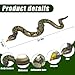 iShyan Inflatable Snake3 Pack Fake Snakes 374 inch Large Inflatable Snakes for Garden Pool Halloween Decoration - Image 2