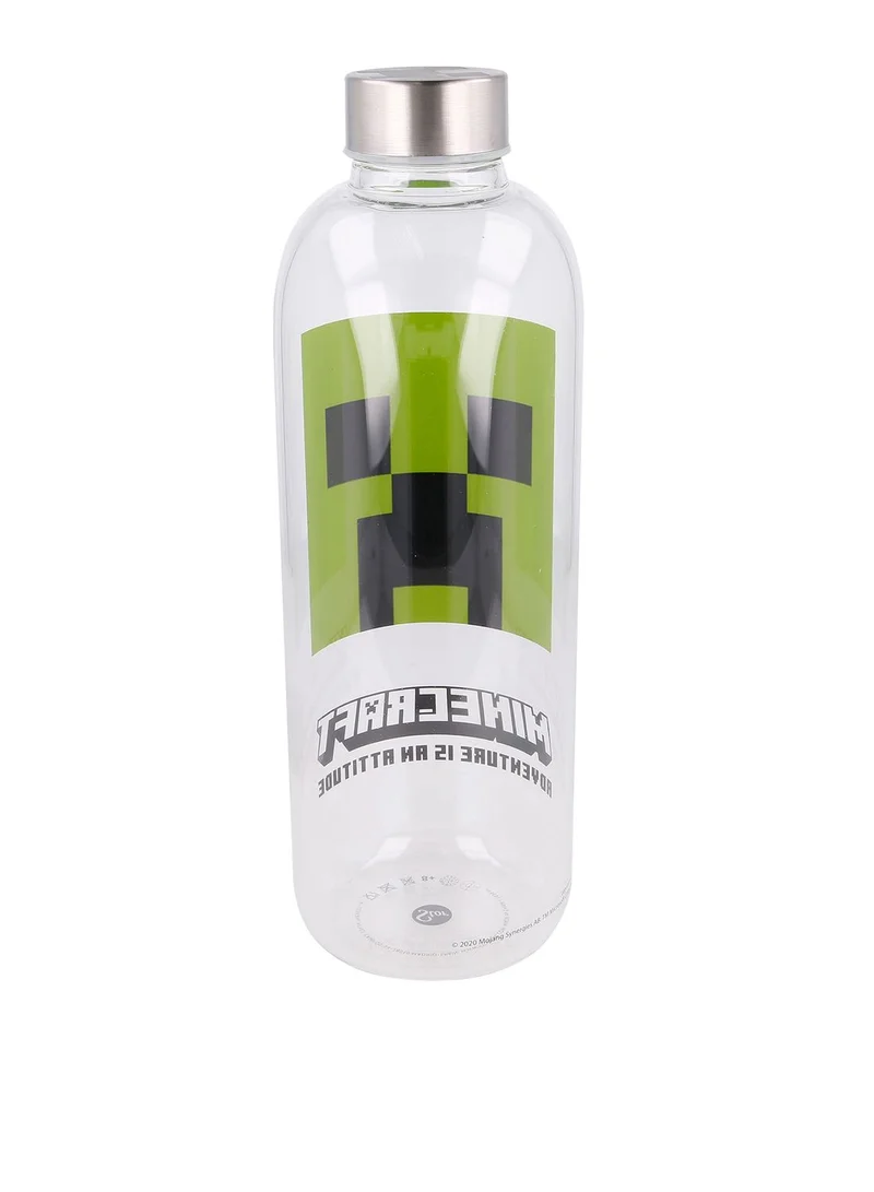 STOR Minecraft Glass Water Bottle 1030Ml