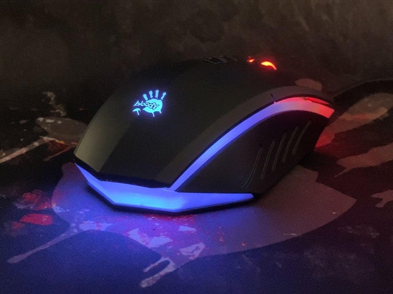 Bloody A70x Optical Gaming Mouse with Light Strike (LK) Switch & Scroll - Fully Programmable and Advance Macros (A70x-MatteBlack) - Image 4