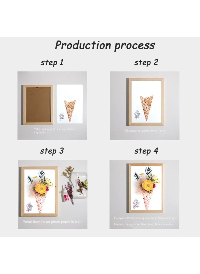 SUPVOX Supvox® DIY Resin Art Decor Natural Dried Flower Set for Resin Art Scented Candle Decor Photo Frame Ornament Room Decoration(Orange)  - Image 5