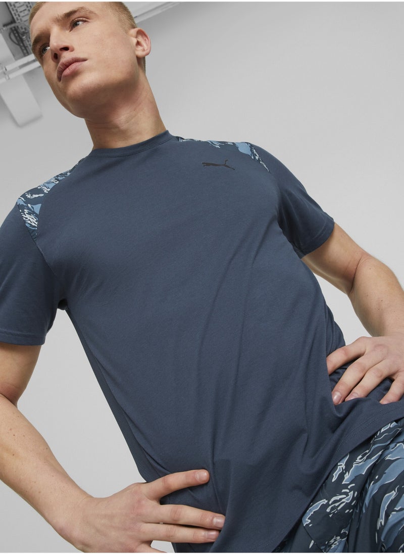 PUMA Train Concept Printed Training Mens Shortsleeve T-shirt  - Image 1
