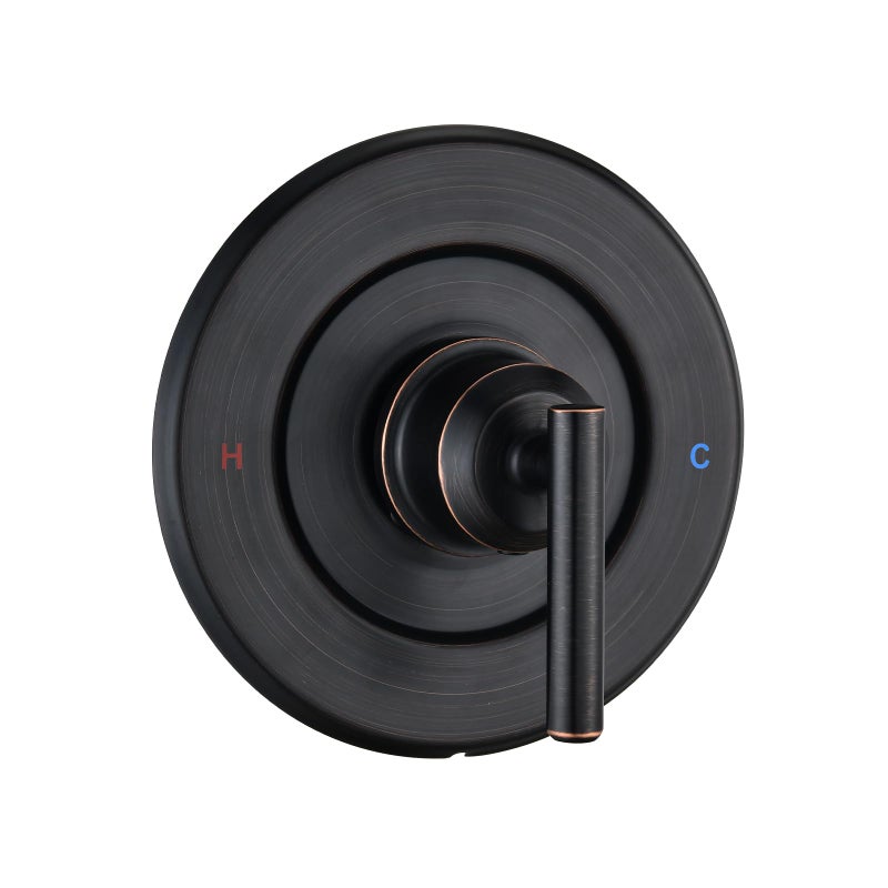 Ultrimkit Replacement for MoenPosiTemp Valve Only Shower Faucet Trim Kit Valve Catridge Not Inclued Volume and Temperature Control Level Handle Oil Rubbed Bronze - Image 2