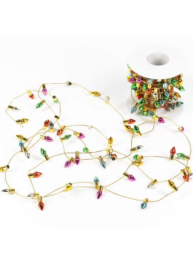 Orgrimmar Fake Light String Christmas Decoration Doll House Miniature Furniture Accessories String Lights (5M/197Inch)  - Image 1