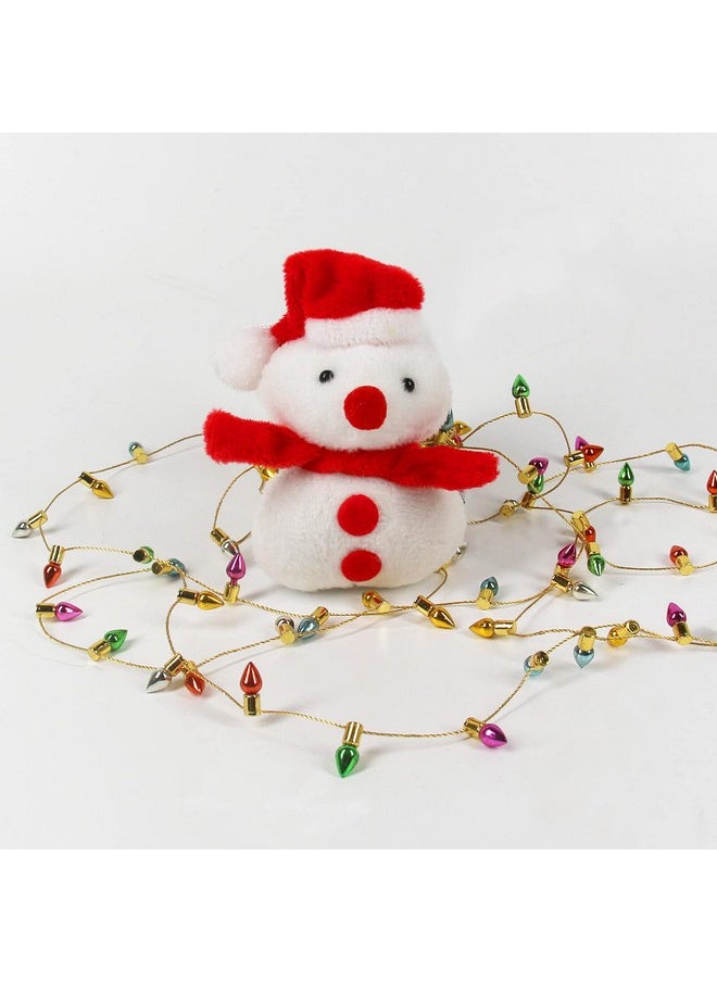 Orgrimmar Fake Light String Christmas Decoration Doll House Miniature Furniture Accessories String Lights (5M/197Inch)  - Image 5