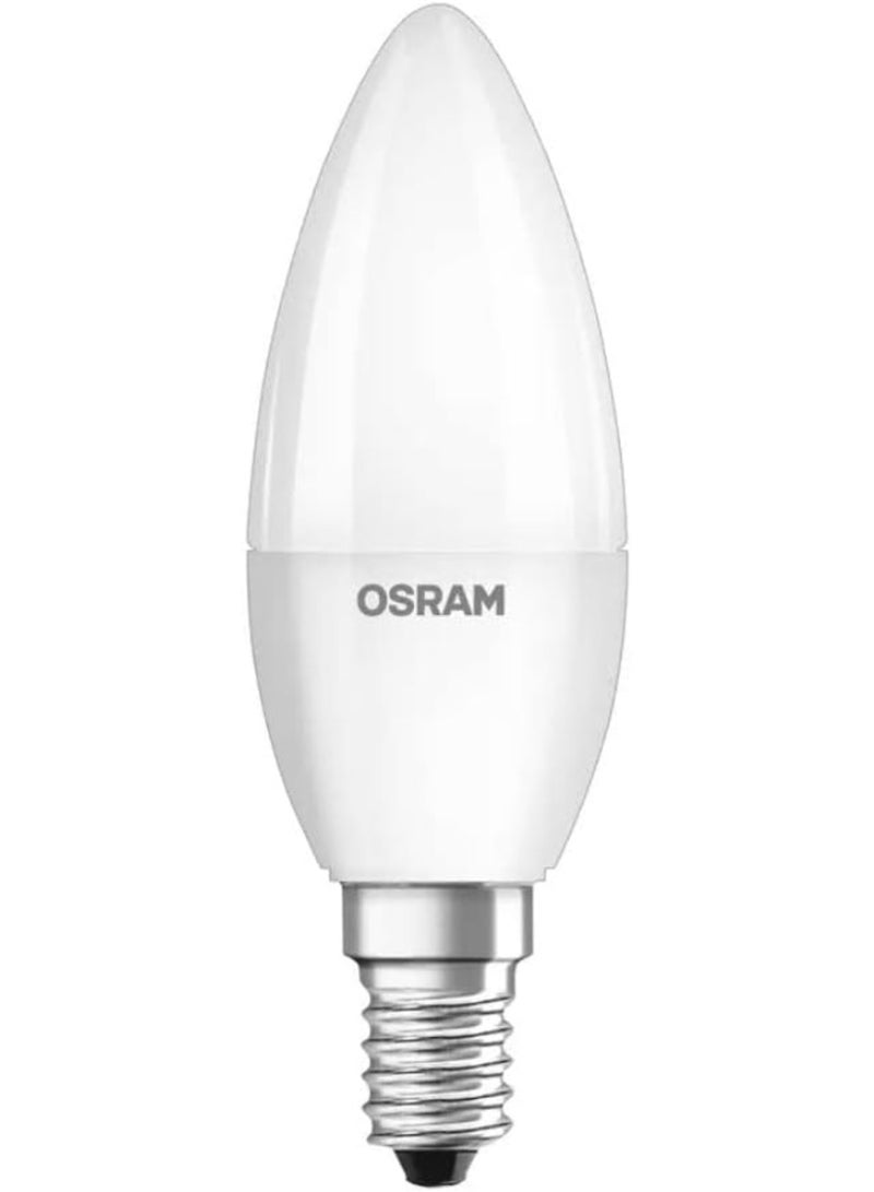 OSRAM Osram LED Value E14 Classic B40 4.7W 6500K Day Light Frosted - Pack of 10 - Image 3