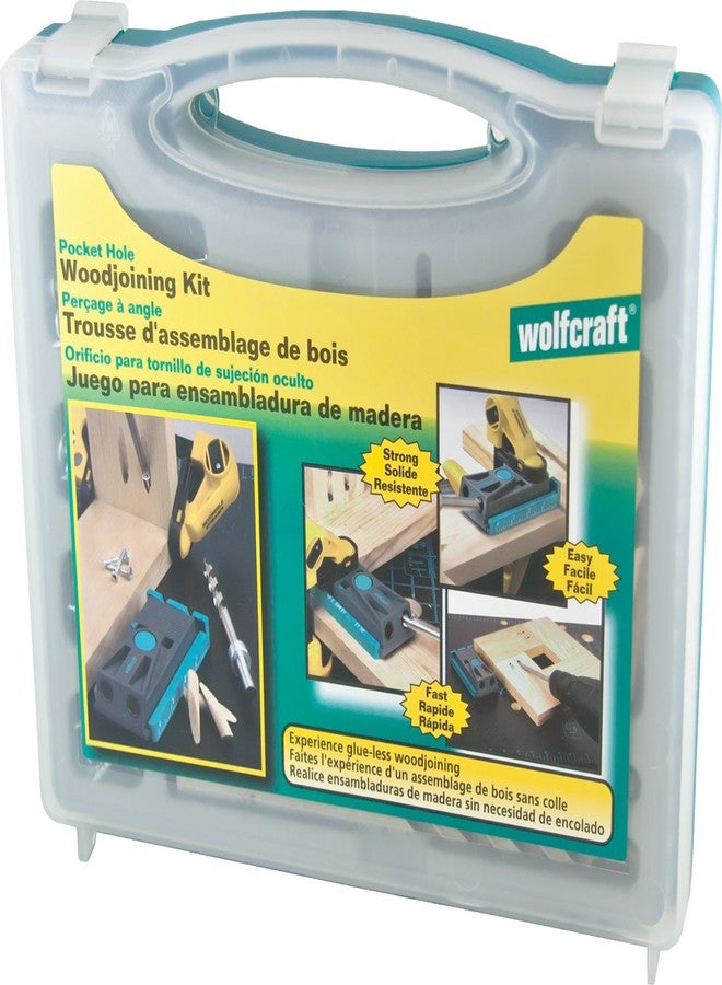 ولفكرافت طقم أدوات الربط الخشبي wolfcraft 4643404 Pocket Hole - Image 3