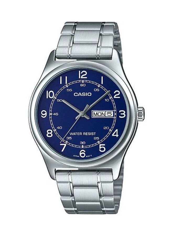 CASIO MTP-V006D-2BUDF Men's Stainless Steel Analog Watch - Image 1