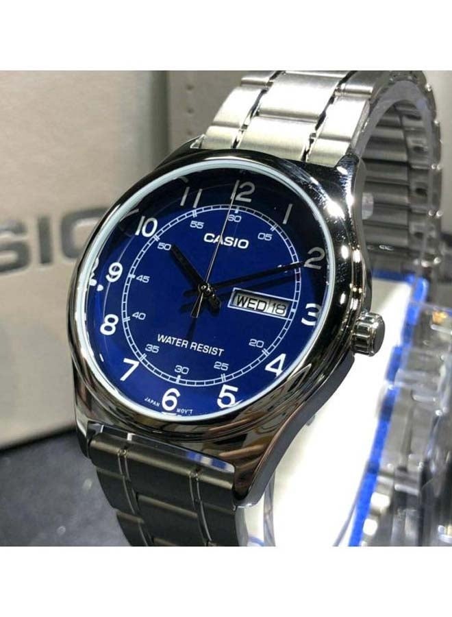 CASIO MTP-V006D-2BUDF Men's Stainless Steel Analog Watch - Image 3