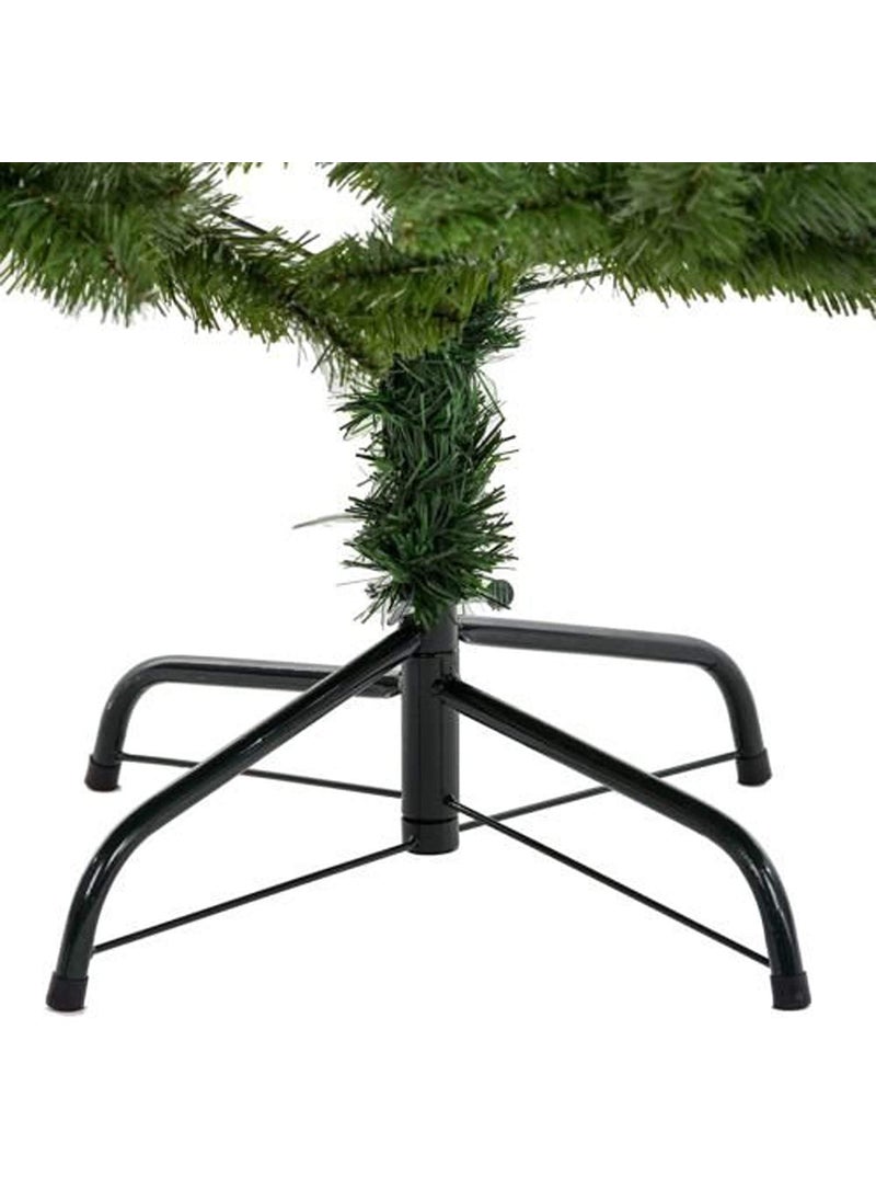 LB L B 5 fts Christmas Pine Tree Christmas Pine Tree with Stand and 50 Christmas Tree Decorations Items Christmas Tree with Christmas Decorations Ornaments for Office Home Decorations  - Image 2