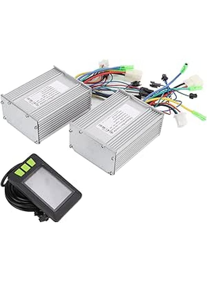 Aluminum ABS 36V 48V 450W Brushless Motor Controller LCD Kit Electric Bicycle Scooter - Image 1