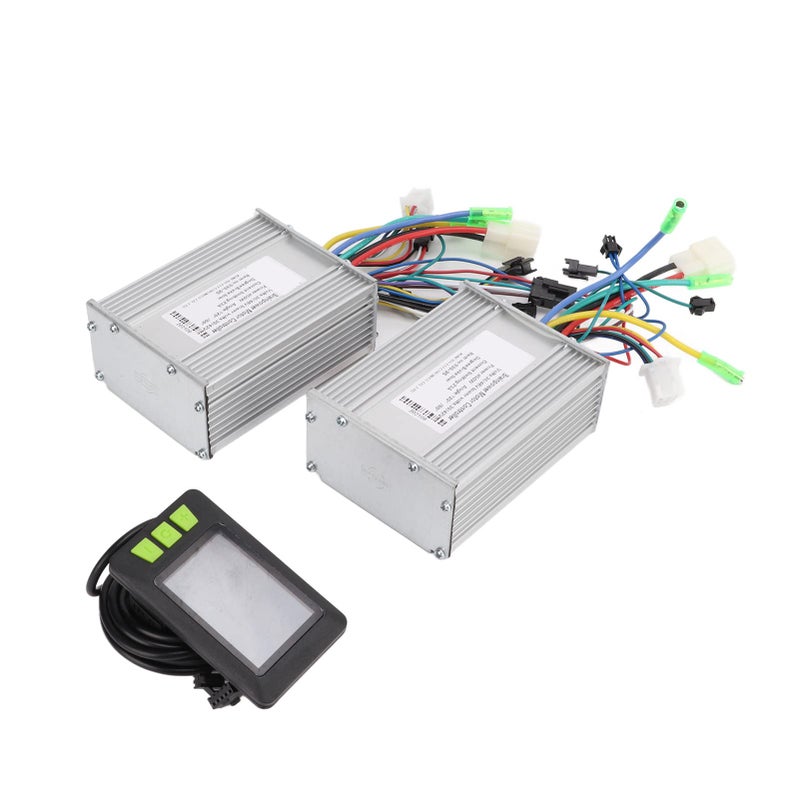 Aluminum ABS 36V 48V 450W Brushless Motor Controller LCD Kit Electric Bicycle Scooter - Image 2