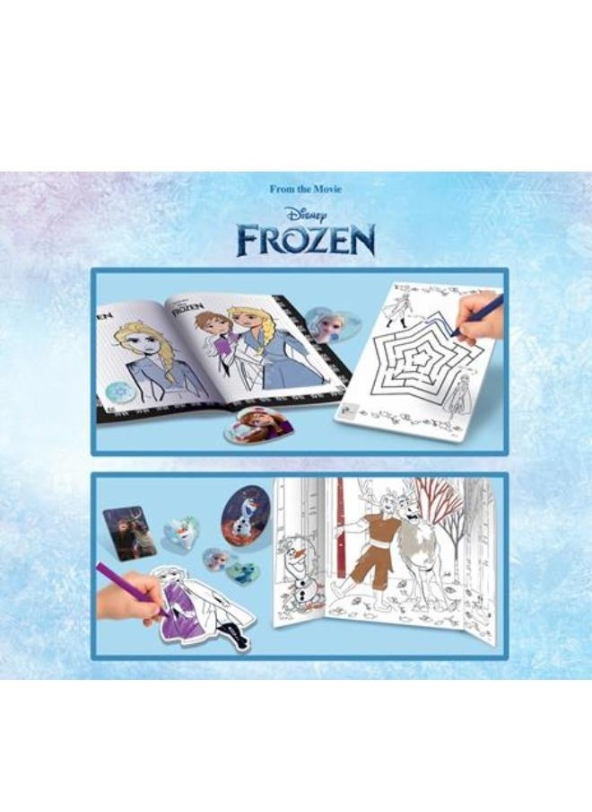 Disney FROZEN Disney Frozen Backpack With Coloring And Drawing Kit  - Image 4